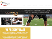Tablet Screenshot of ideavillage.com